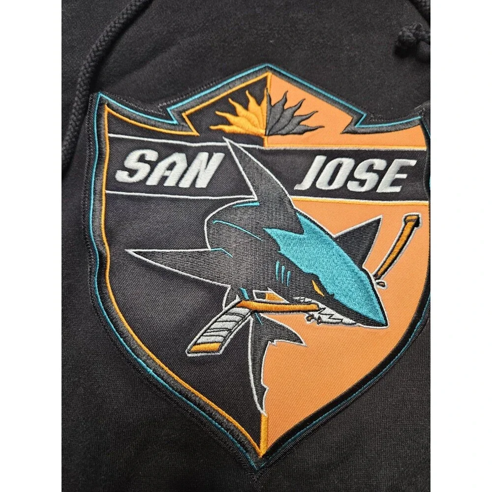 San Jose Sharks Fanatics Player Hoodie #49 Black Size 3XL NHL Hockey